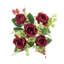 Petite Artificial Rose Flower Stem Bush Bouquet-47576126