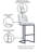 Serena Modern Vegan Leather Upholstered Metal Bar Stool in White-97344298-97344299