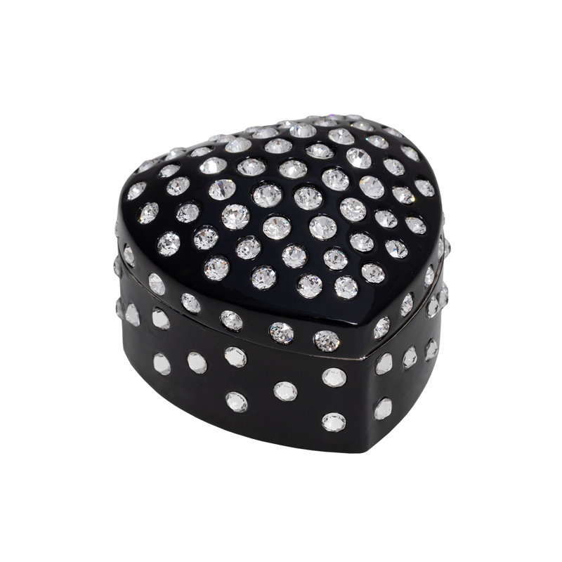 Boîte à bijoux Semper "Forever", Noir
