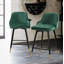 Swivel Velvet Upholstered Counter & Bar Stool With Solid Metal Frame-1929667208-1921254708