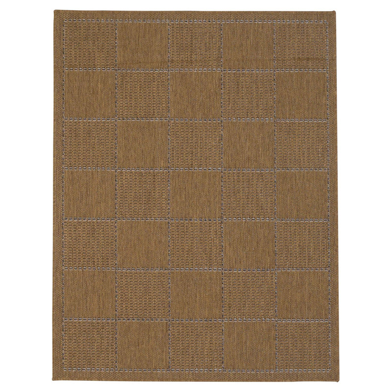 Lilian Chequered Area Rug, Rectangle 80 x 150cm