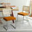 Dining Chairs with Metal Frame