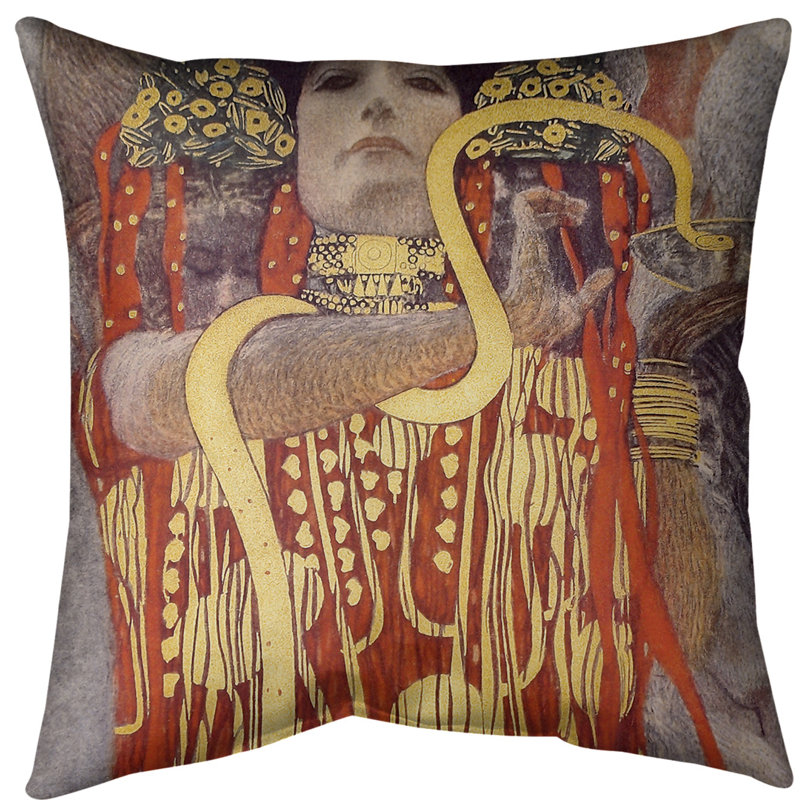 Coussin euro hygeia, Rouge, Polyester sergé