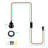 Luminaire suspendu en corde de chanvre rétro E26 Corington