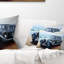 Coussin Retro Car on Sea Shore - Cars