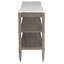 56'' W Marble Console Table