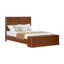 Lits avec banquette de rangement, Queen en bois MDF, plateforme moderne pour la maison-2103115818
