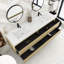 Meuble-lavabo sur pied simple avec surface solide-930536777