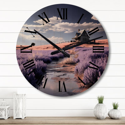 Wyllis Solid Wood Wall Clock