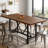 Rustic Pub Bar Counter,Sturdy Bar Table