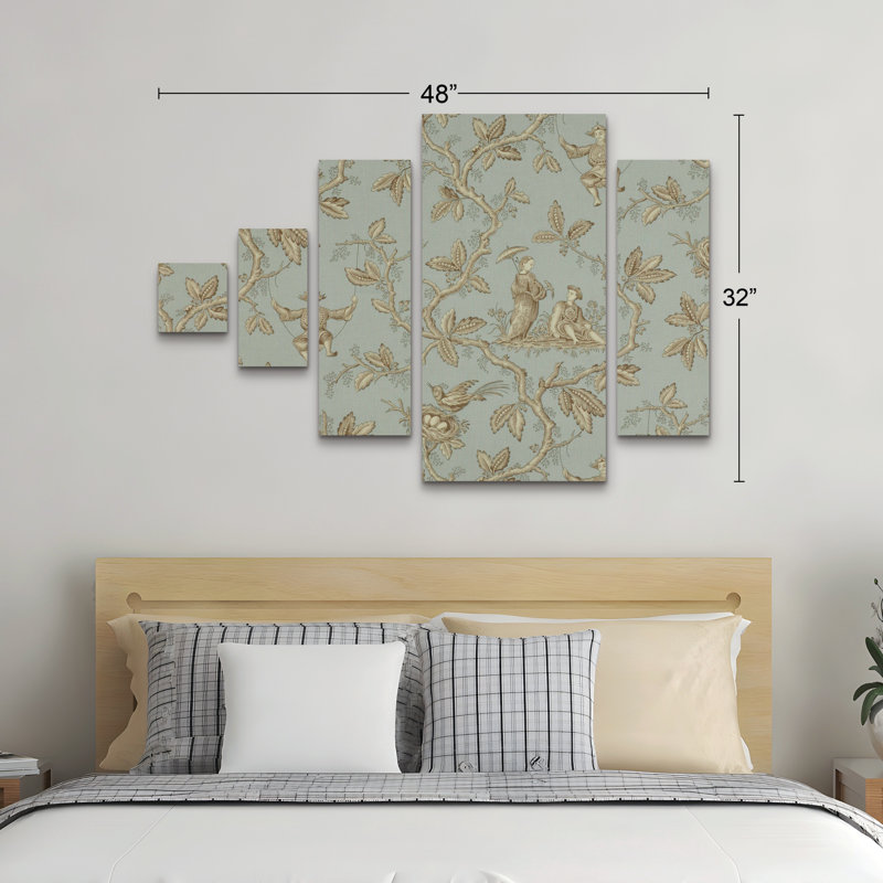 Ensemble de 5 panneaux d'art mural - Marcus Jules 