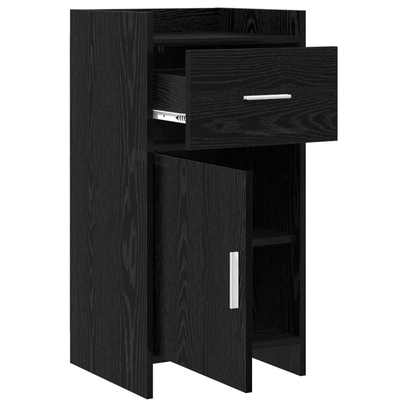 40cm Sideboard, Black Oak