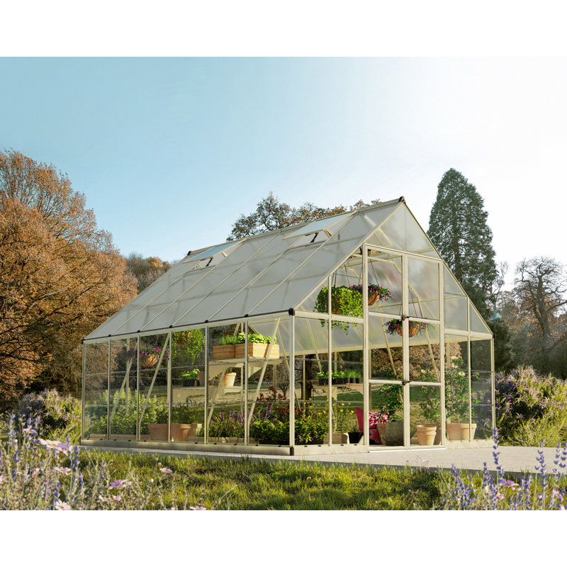 Greenhouse, Silver, 257cm H x 304cm W x 366cm D
