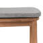 Aston Solid Wood Side Chair in Brown