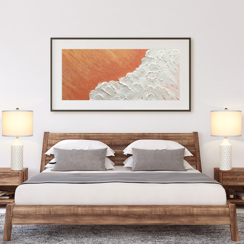 Lampe de table en céramique Creight, Blanc