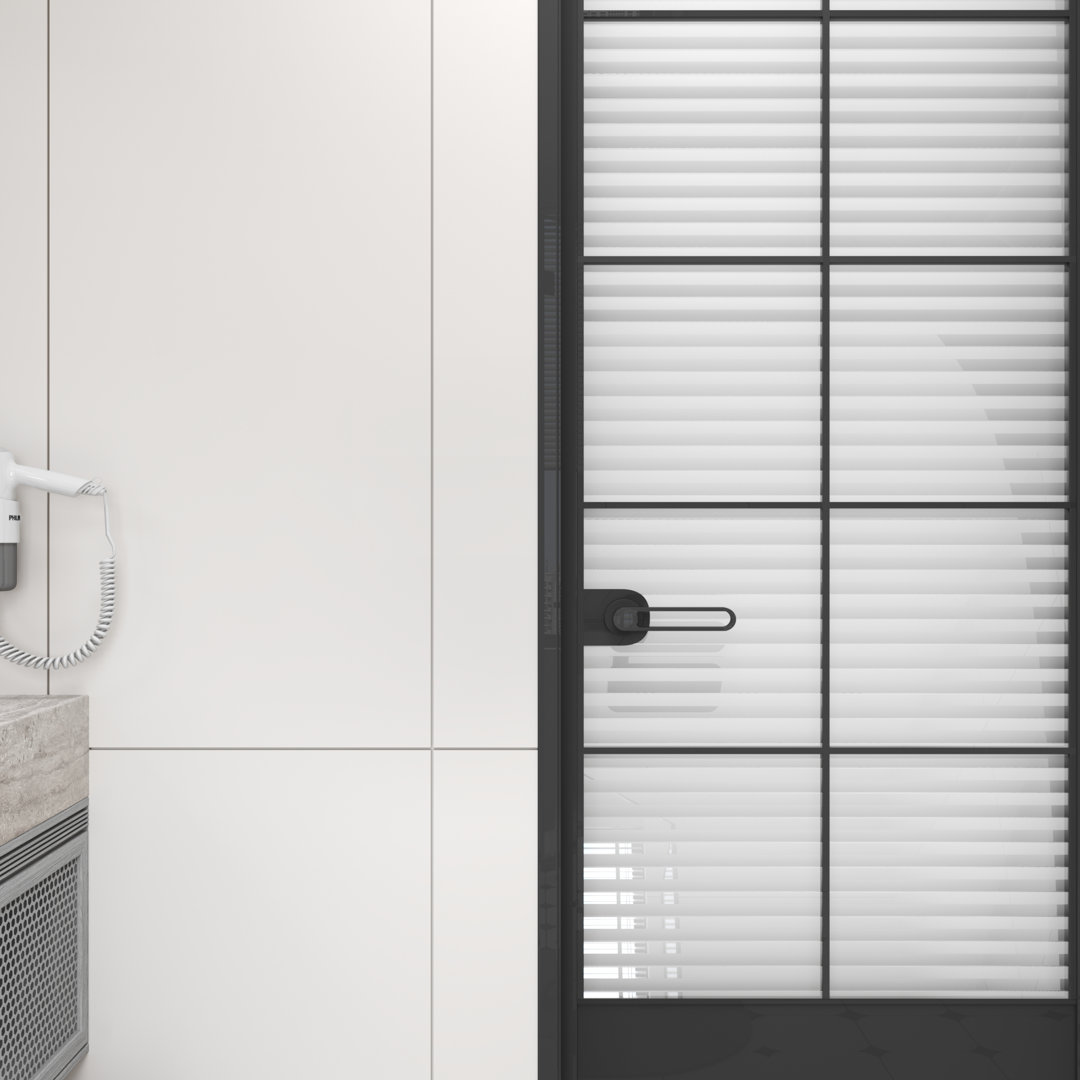 17.7 in. W x 78.7 in. L Decorative and Privacy Window Film, No Glue Self Static Removable 3D PVC Window Film, Transparent Ebern Designs