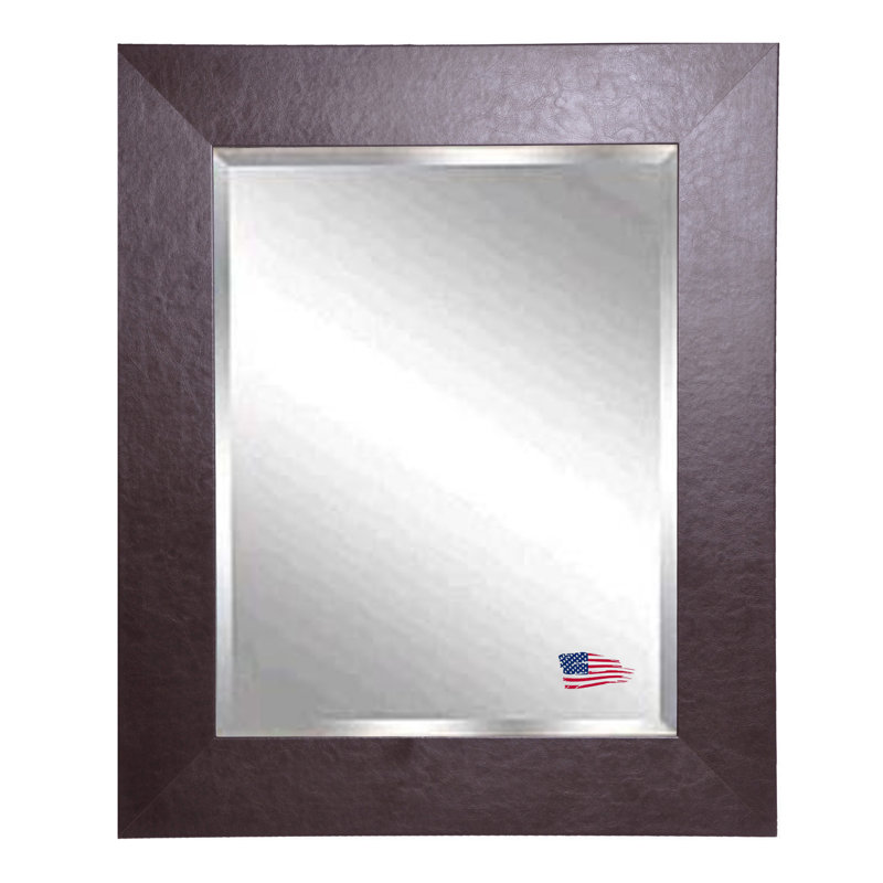 Tari Flat Wall Mirror, 36" H x 30" W