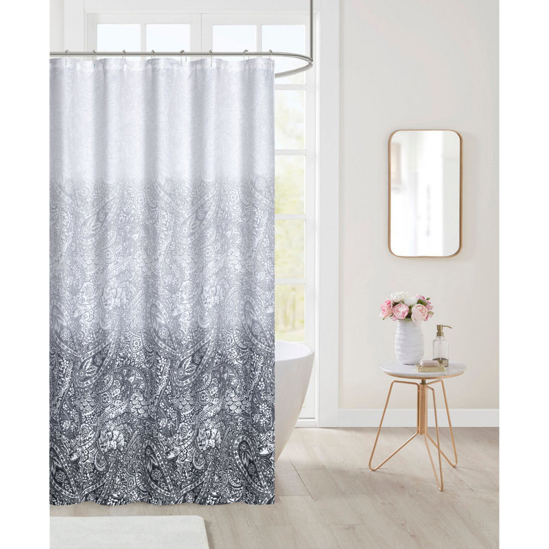 Sirenuse Paisley Shower Curtain with Hooks Included