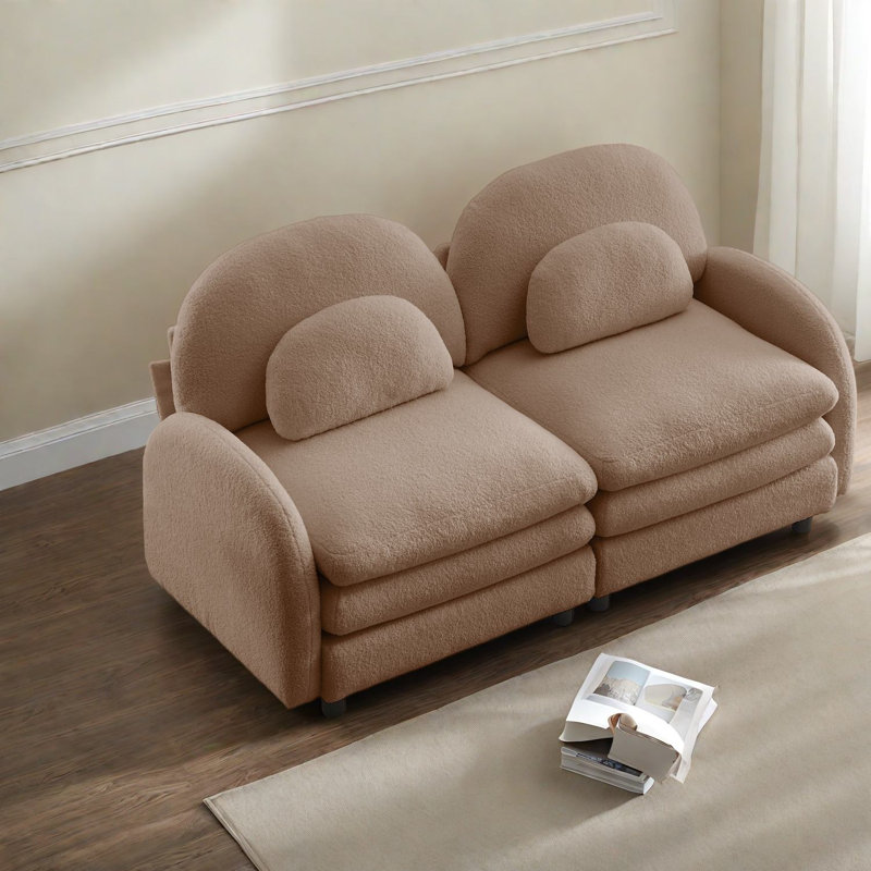 Causeuse incurvée 2 places Cloud Comfort