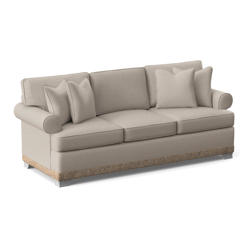 Fairwind 83" Sofa Bed with Reversible Cushions, Beige Performance Fabric; 0851-73, Air Dream Mattress