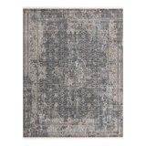 Folmar Oriental Fume Gray Area Rug