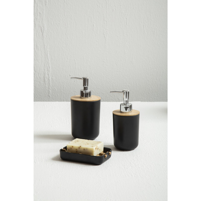 Leite Soap Dish, Black