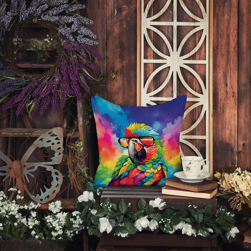Coussin Hippie, H 14 po x l 14 po