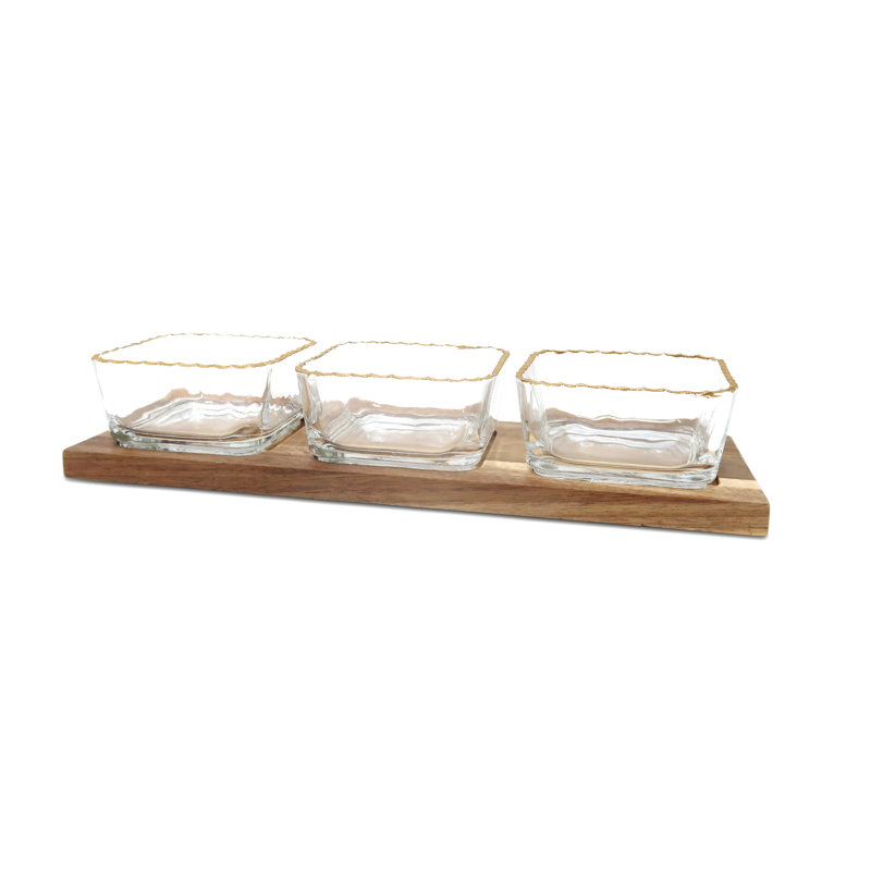 Millwood Pines Daneyah Glass Candy Bowl