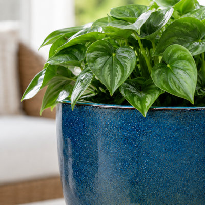 Pot Eloy de 15 po - Bleu Lakeway