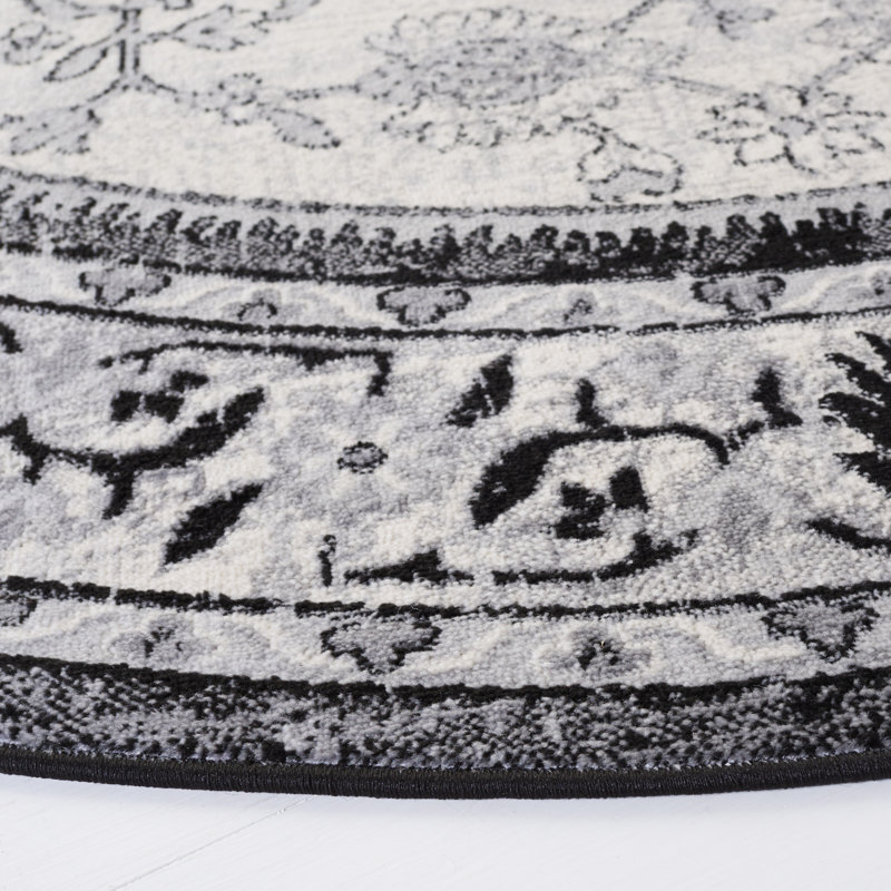 Tapis oriental Cyna Performance, Rond 6 pi 7 po