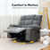 Oversized Manual Swivel Glider Rocker Recliner