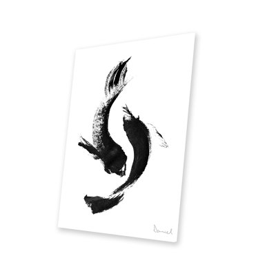 Koi, impression sur verre acrylique