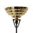 8.5"W Ford Lantern 1-Light Metal Pendant