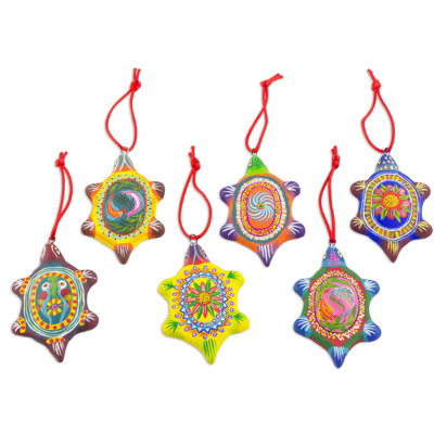 3.9 in. Ceramic Hanging Figurine Ornament