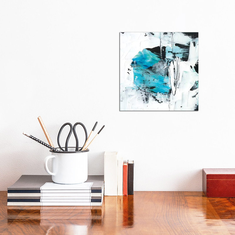 Kinetic Form II by Ethan Harper - Wrapped Canvas Painting, 30.48cm H x 30.48cm W x 1.91cm D