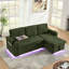 Lit escamotable en chenille avec table rétractable, éclairage décoratif à DEL, ports, porte-gobelets et rangement pour une table d'ordinateur portable multifonctionnelle pour une maison familiale-1433605277