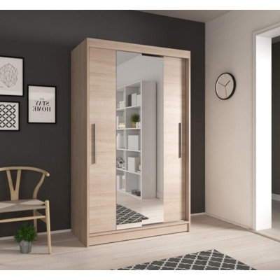 Hakim 2 Door Manufactured Wood Wardrobe