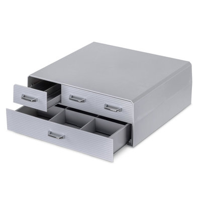 Eugenia Capsule Holder For U.A. 96 Nespresso Capsules - Storage With 4X Drawer For Coffee Capsules - Capsule Container Drawer Box