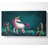 The Happy Unicorn - Wrapped Canvas Print-843536612