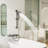 2-Function Button Bathtub Faucet Set With Handheld Sprayer-120998846