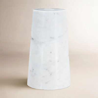 6.9'' Marble Tabletop Hurricane
