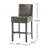 Portman Bonded Leather Counter Height Barstool