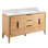 60" Aliso Double Bathroom Vanity Set with Oval Undermount Sinks