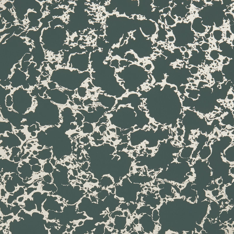 Botanica 10.05m x 52cm Metallic Wallpaper Roll, Teal/Gold