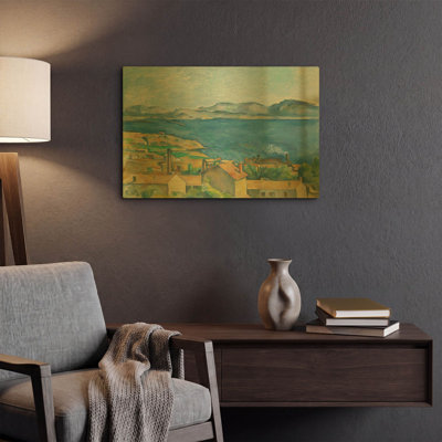 " The Bay of Marseilles, Seen from L " by Paul Cezanne Print