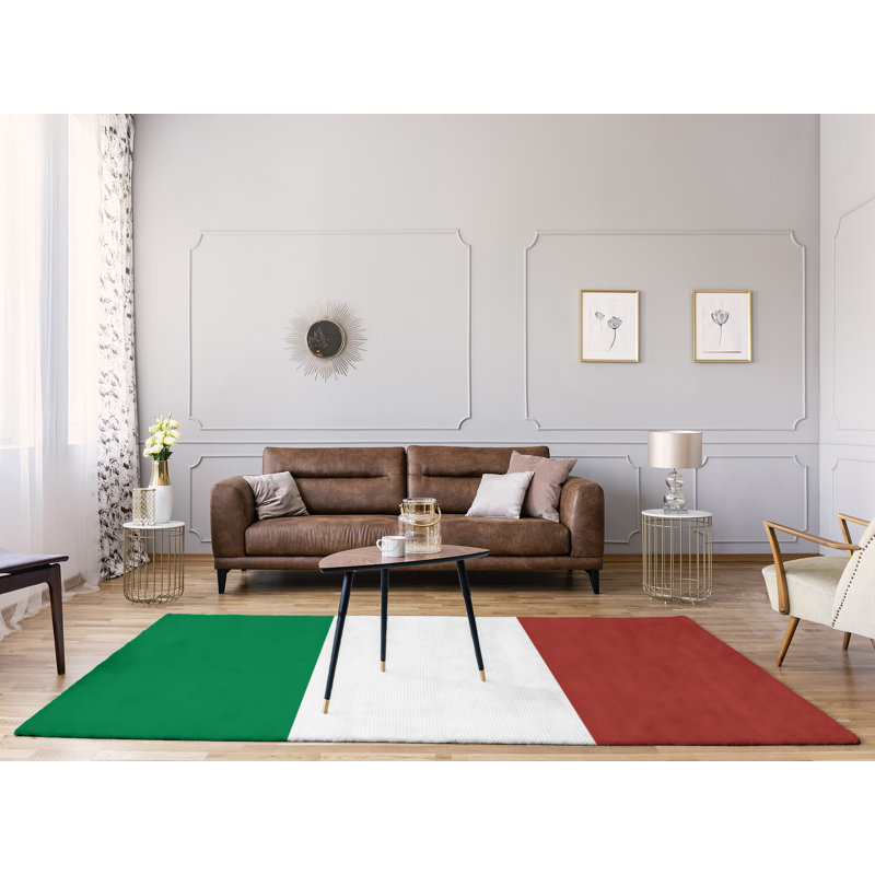 Chenille Striped Indoor Rug, Rectangle 5' x 7'