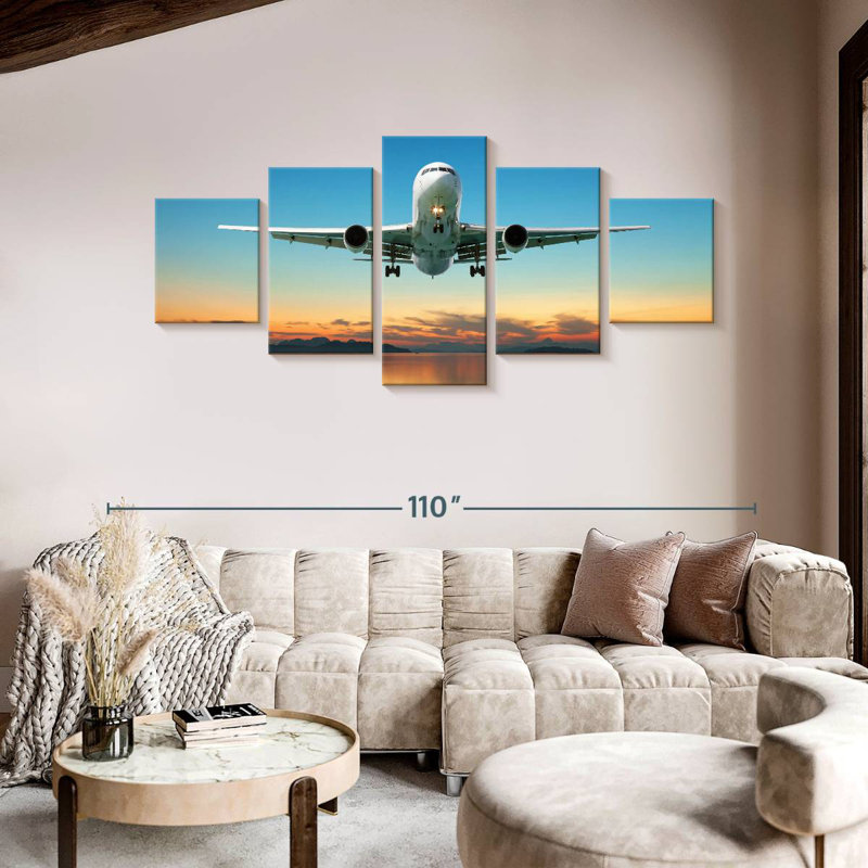 Mehar First Flight Airplane, 42" H x 92" W