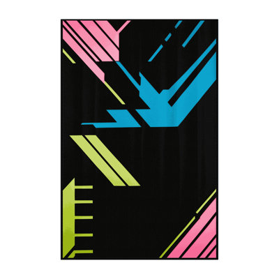 Neon Drift Rug