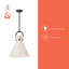 Luminaire suspendu conique à 1 lumière Tiney-88045278-88045280