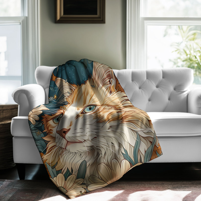 Throw Blanket, 60" W x 80" L